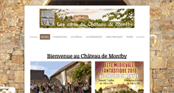 Desktop Screenshot of chateaudemontby.com
